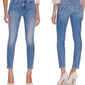 Mother The Looker Crop, Independent Studies (Med Blue), In Demand Color! Sz 27